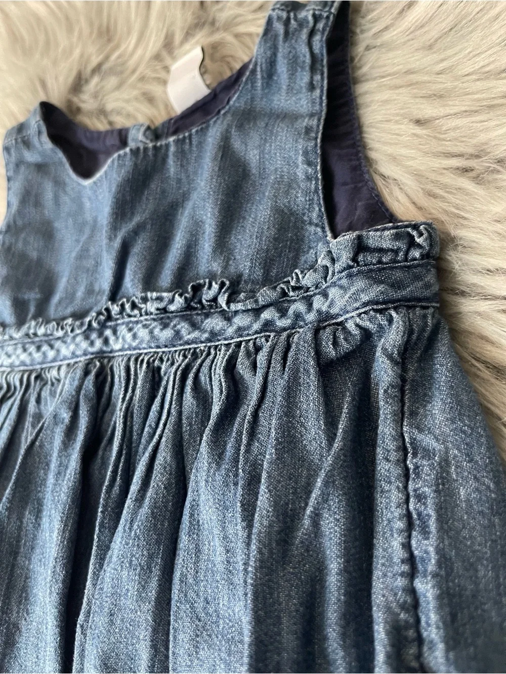 Baby Gap Denim Dress Size 12-18 months EUC #2754